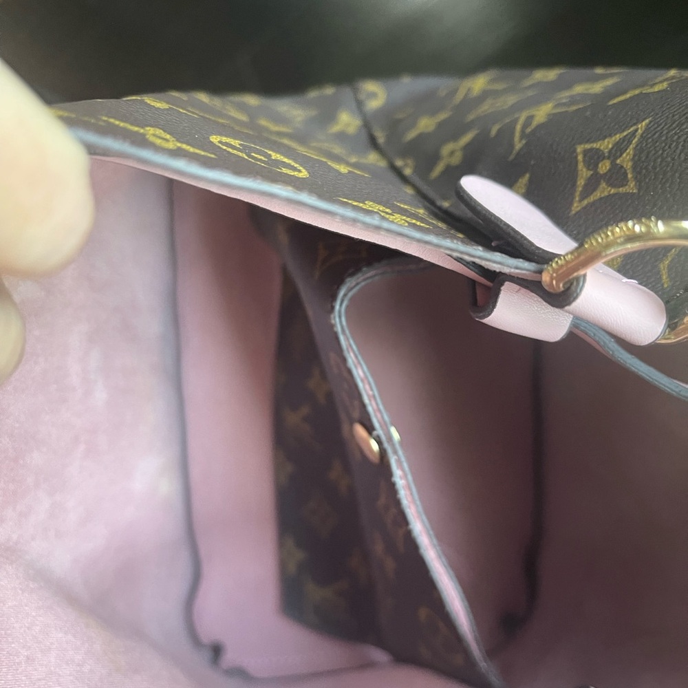 FASHION Louis Vuitton Monogram Brown and Pink Shoulder Bag - Picture 16 of 17